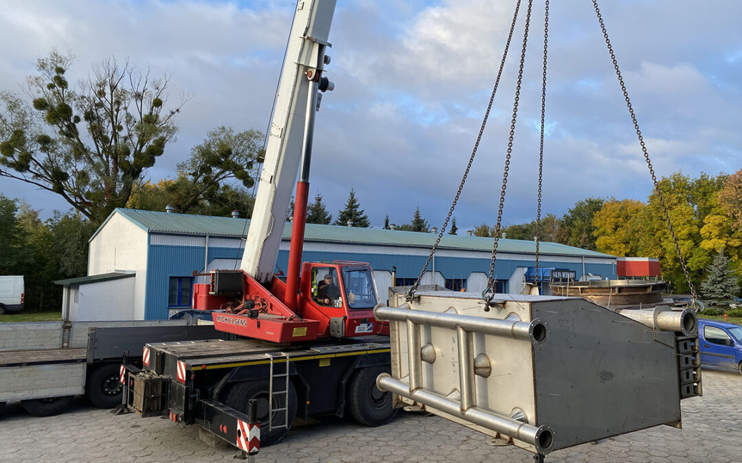 Komora rozprężna ze stali nierdzewnej