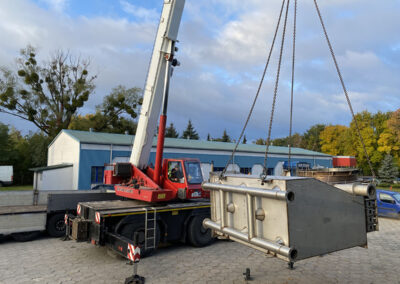 Komora rozprężna ze stali nierdzewnej