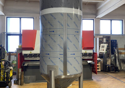 Zbiornik do oczyszczalni scieków