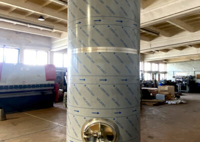 Zbiornik procesowy na wodę technologiczną