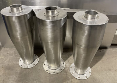 Cyklon ze stali nierdzewnej