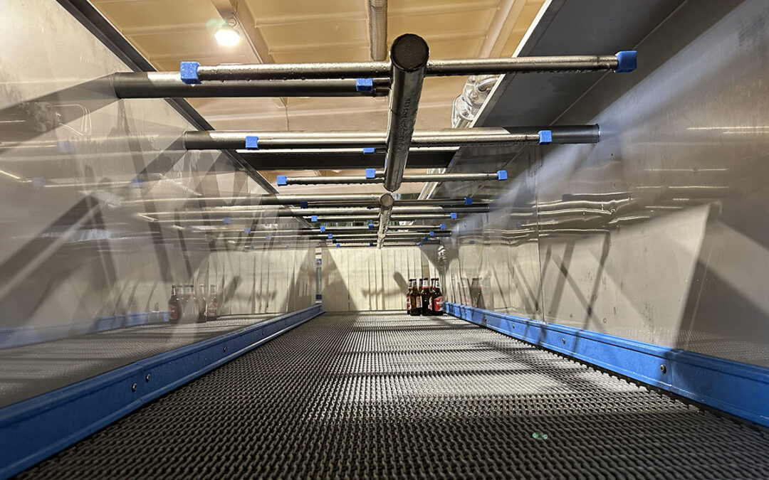 Pasteryzator tunelowy - Przemysł spożywczy