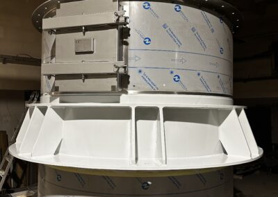 Zbiornik magazynowy do mąki