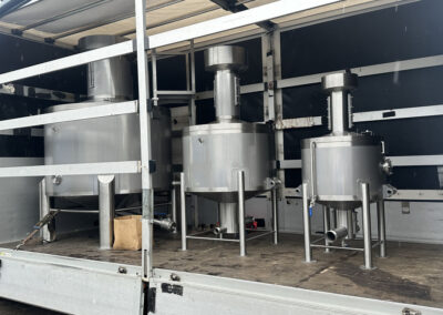 Zbiornik pomiarowy ze stali nierdzewnej