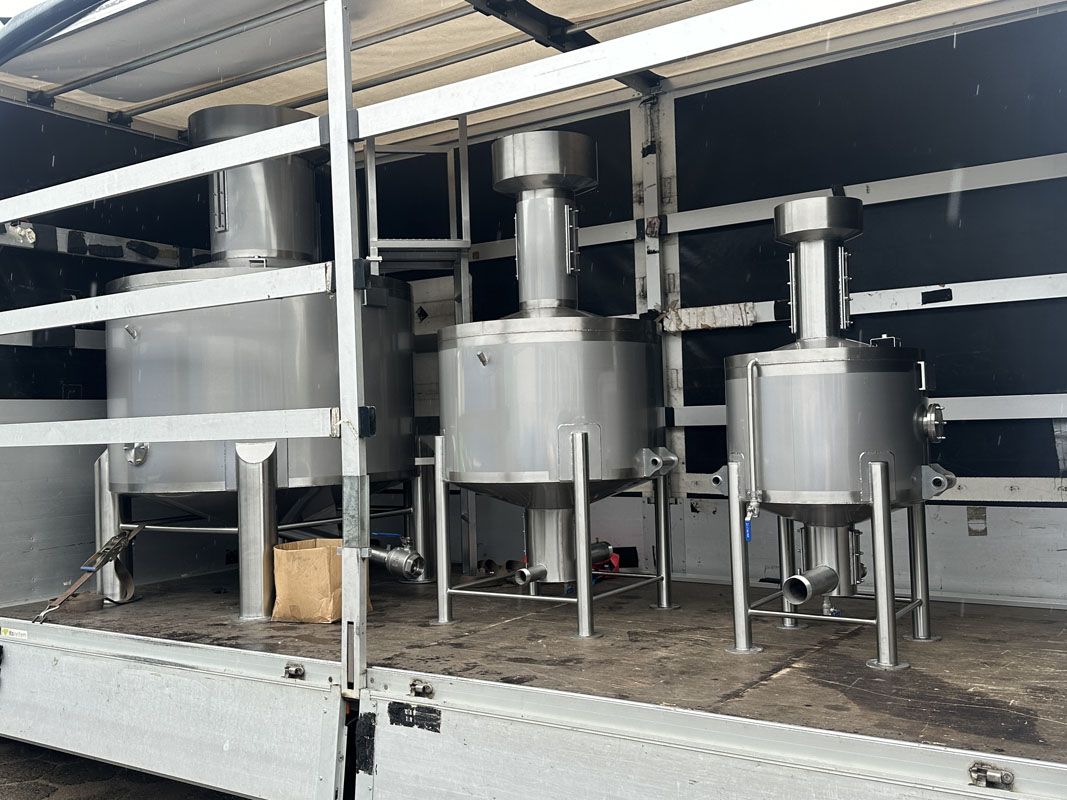 Zbiornik pomiarowy ze stali nierdzewnej